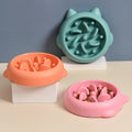 Slow Feeder Dog Bowl, Anti-Choking Pet Feeding Dish