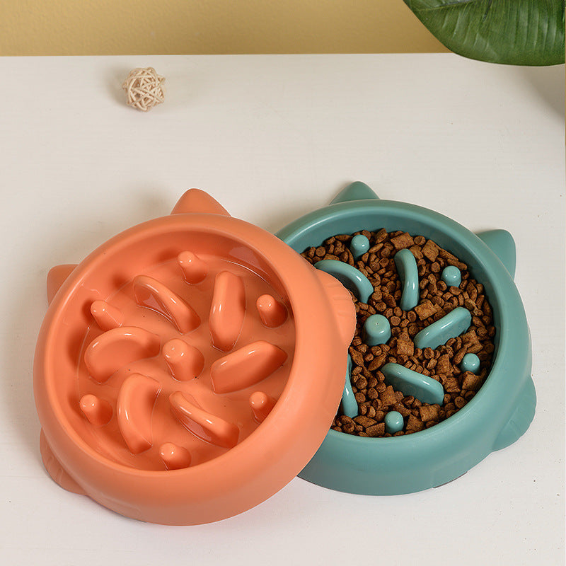 Slow Feeder Dog Bowl, Anti-Choking Pet Feeding Dish